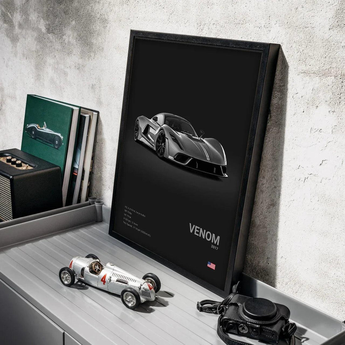 Celebrate Speed with Racing, Luxury & Sports Car Posters