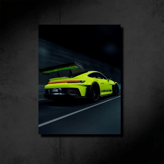 Neon Porsche 911 GT3 RS
