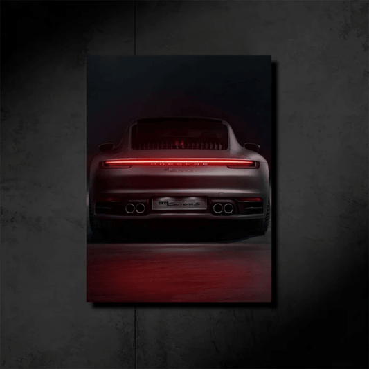 Neon Porsche 911 Carrera S