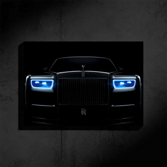 Neon Rolls Royce