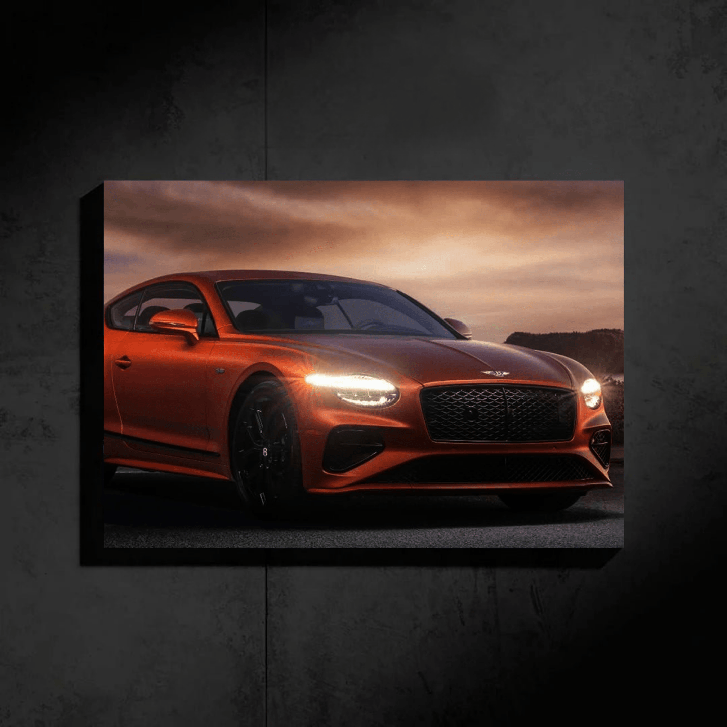 Neon Bentley Continental GT