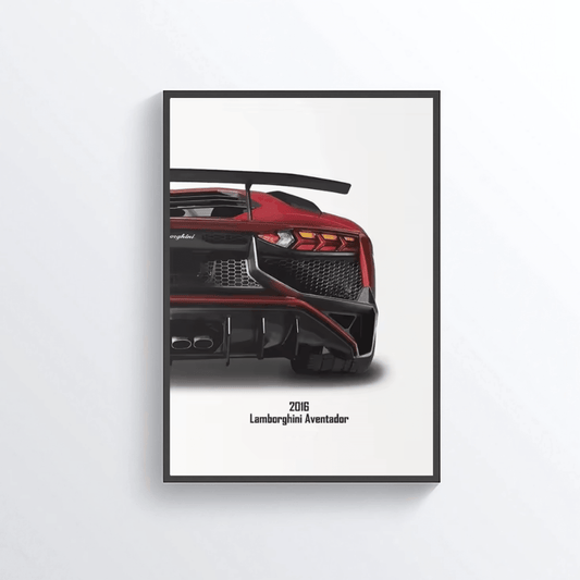 Lamborghini Aventador colored