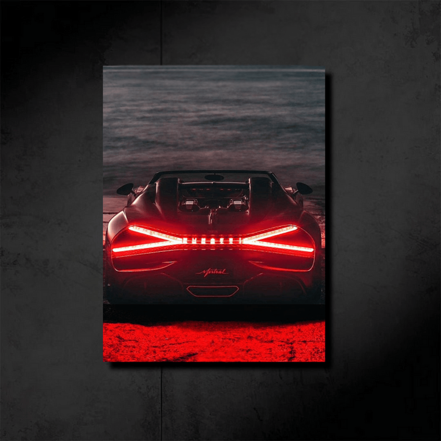 Neon Bugatti Mistral