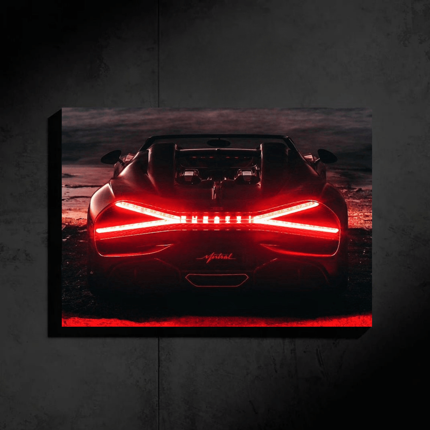 Neon Bugatti Mistral