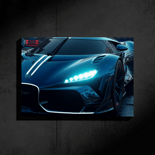 Neon Bugatti