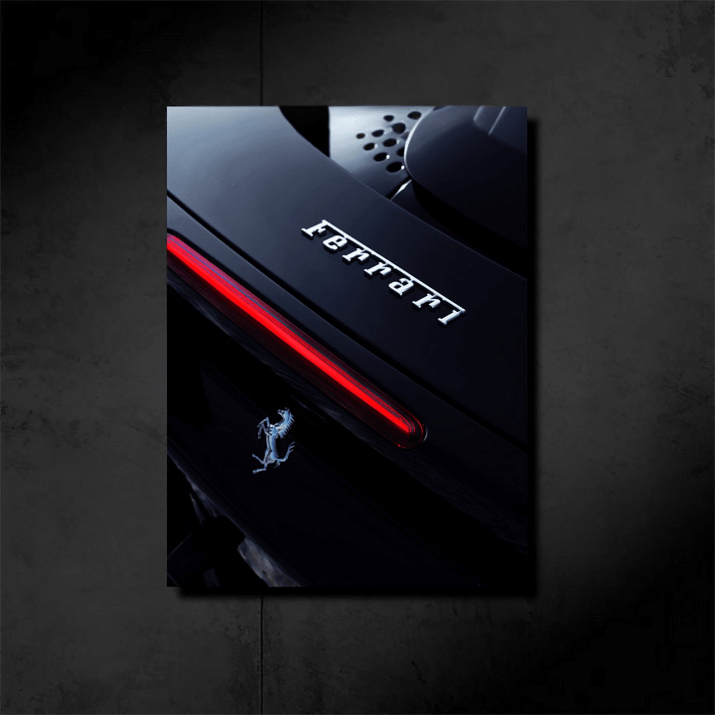Neon Ferrari