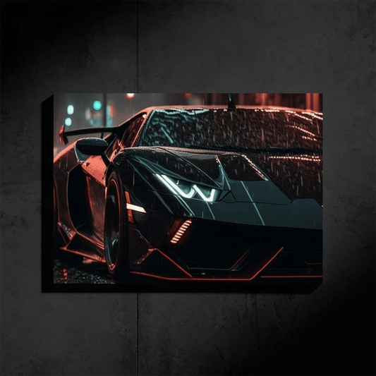 Neon Lamborghini Huracán