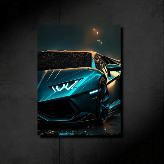 Neon Lamborghini