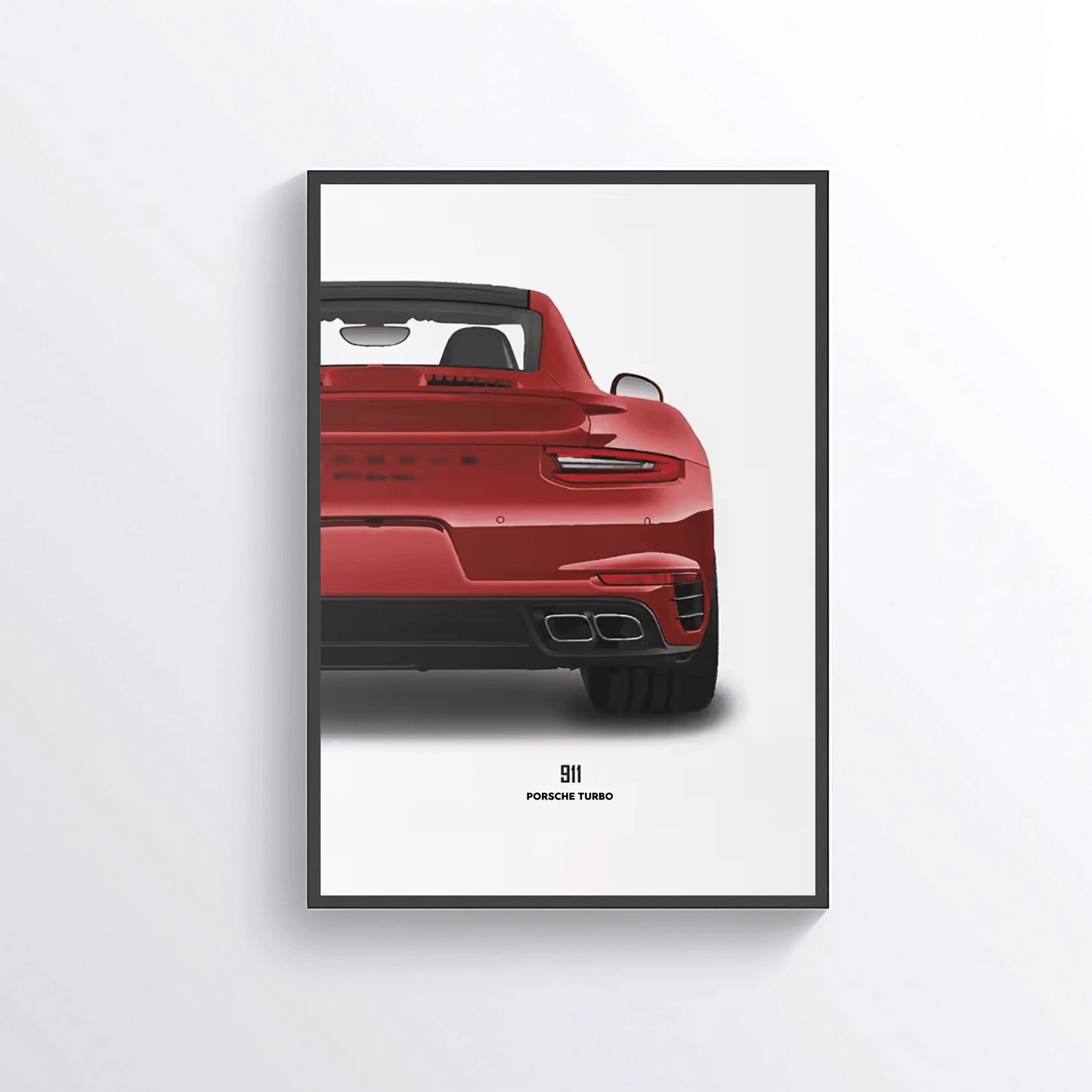 Porsche 911 Turbo colored