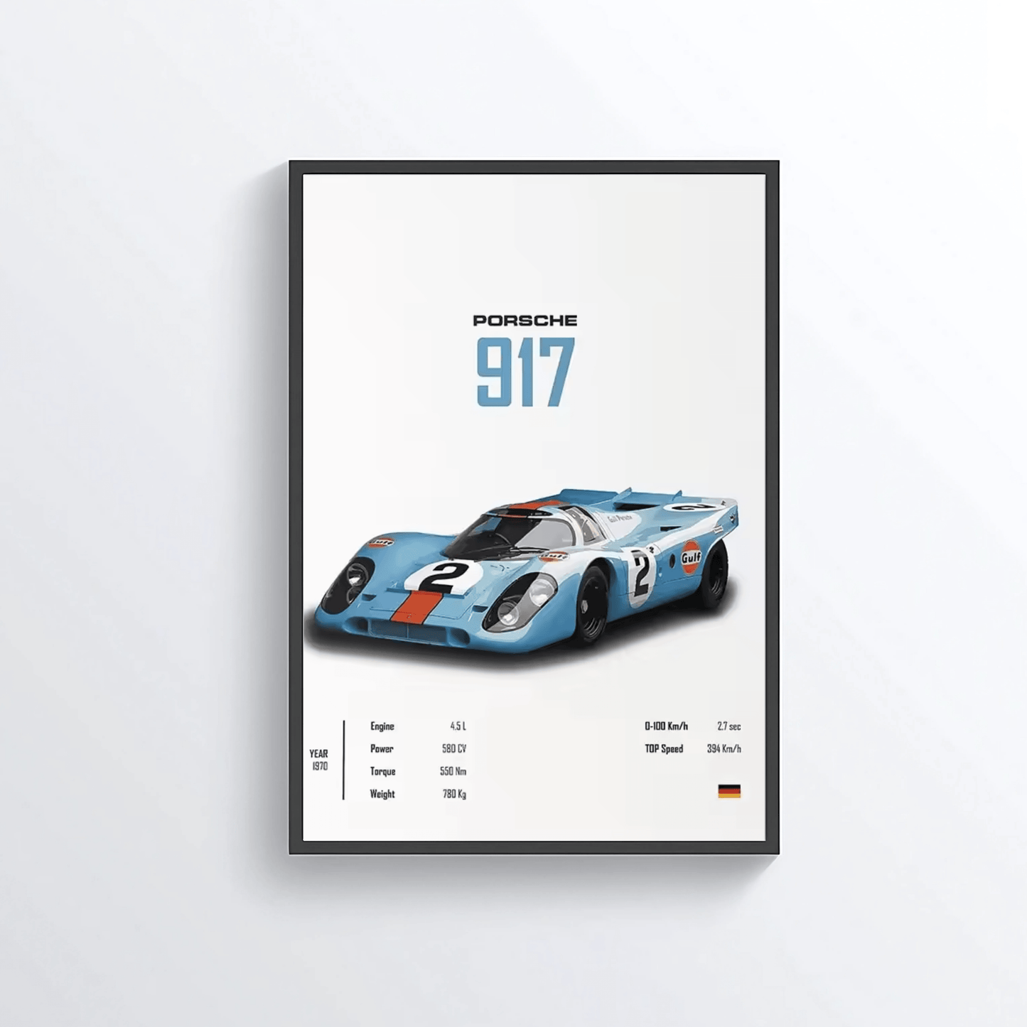 Porsche 917 colored