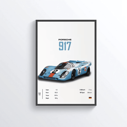 Porsche 917 colored