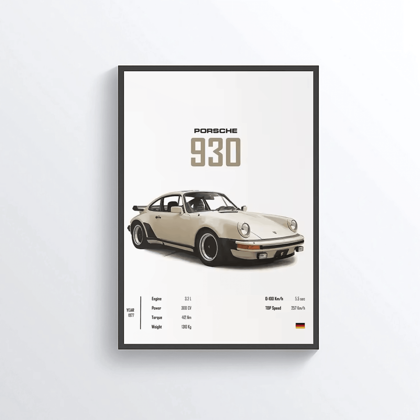 Porsche 930 colored