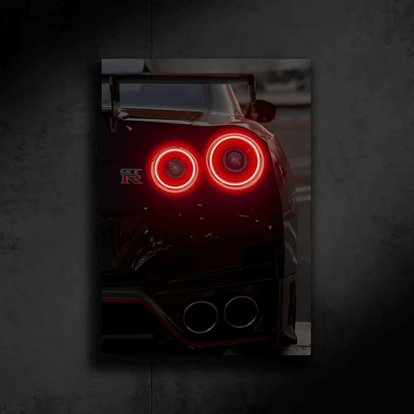 Neon Nissan GTR R35 Nismo