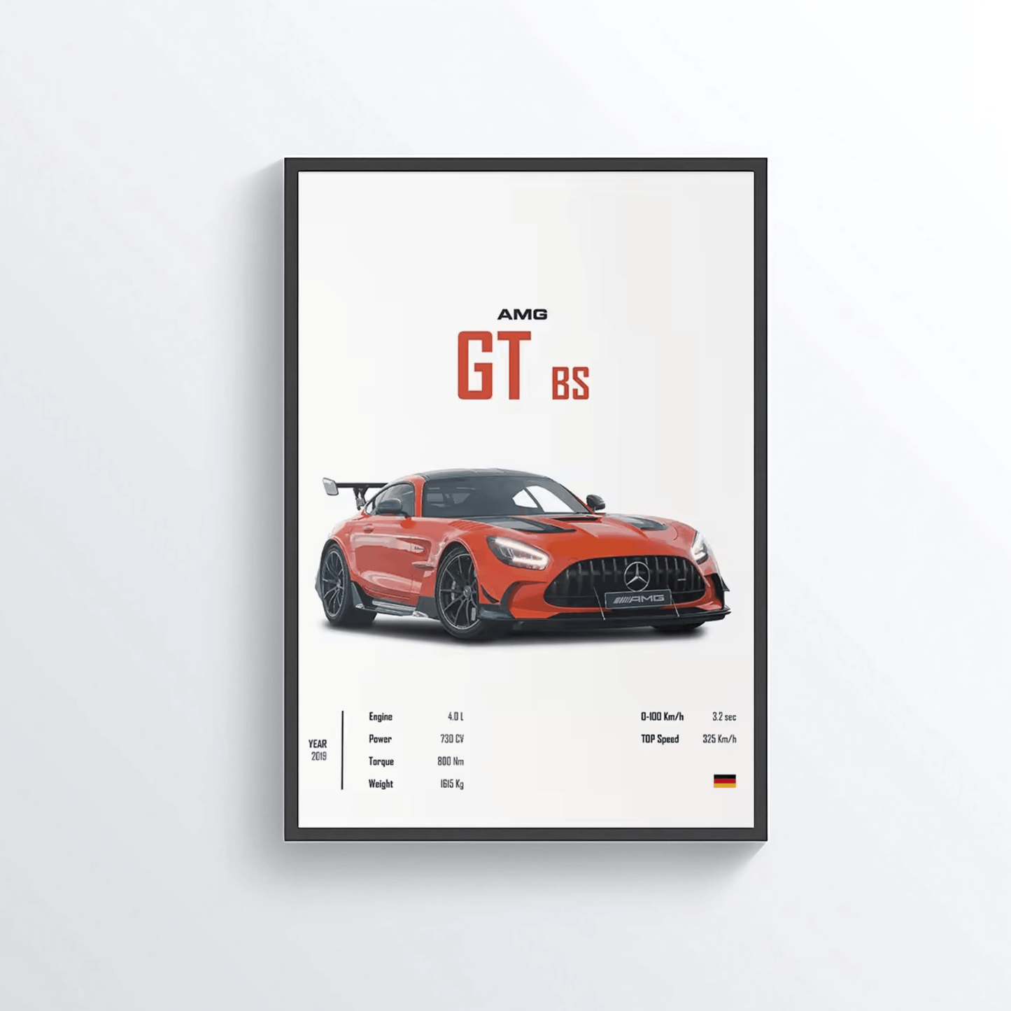 Mercedes GTbs colored