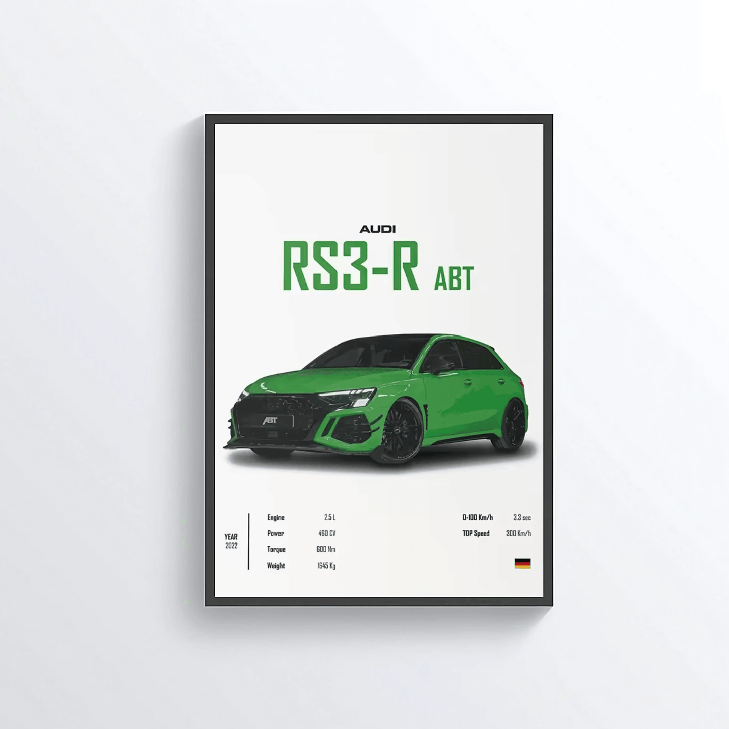 Audi RS3-R ABT colored