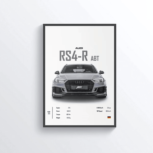 Audi RS4-R ABT colored