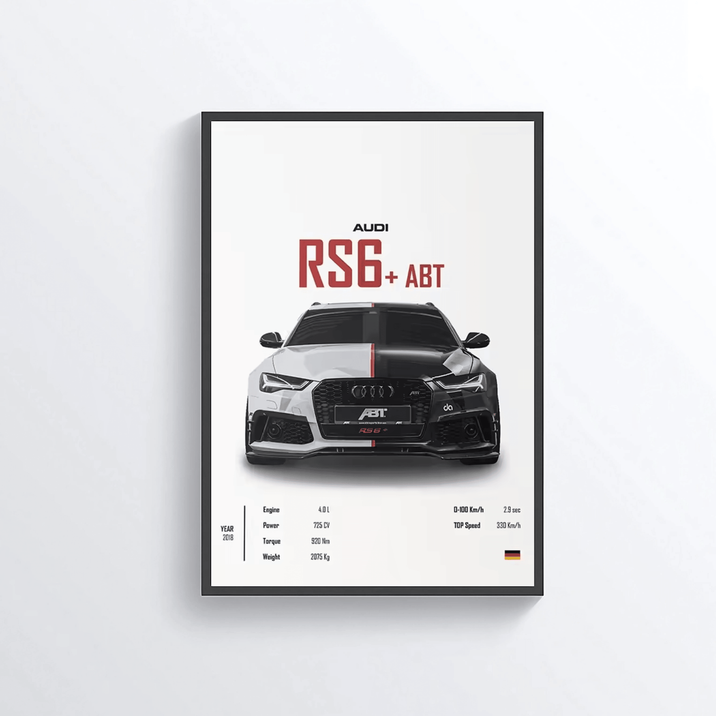 Audi RS6 ABT colored