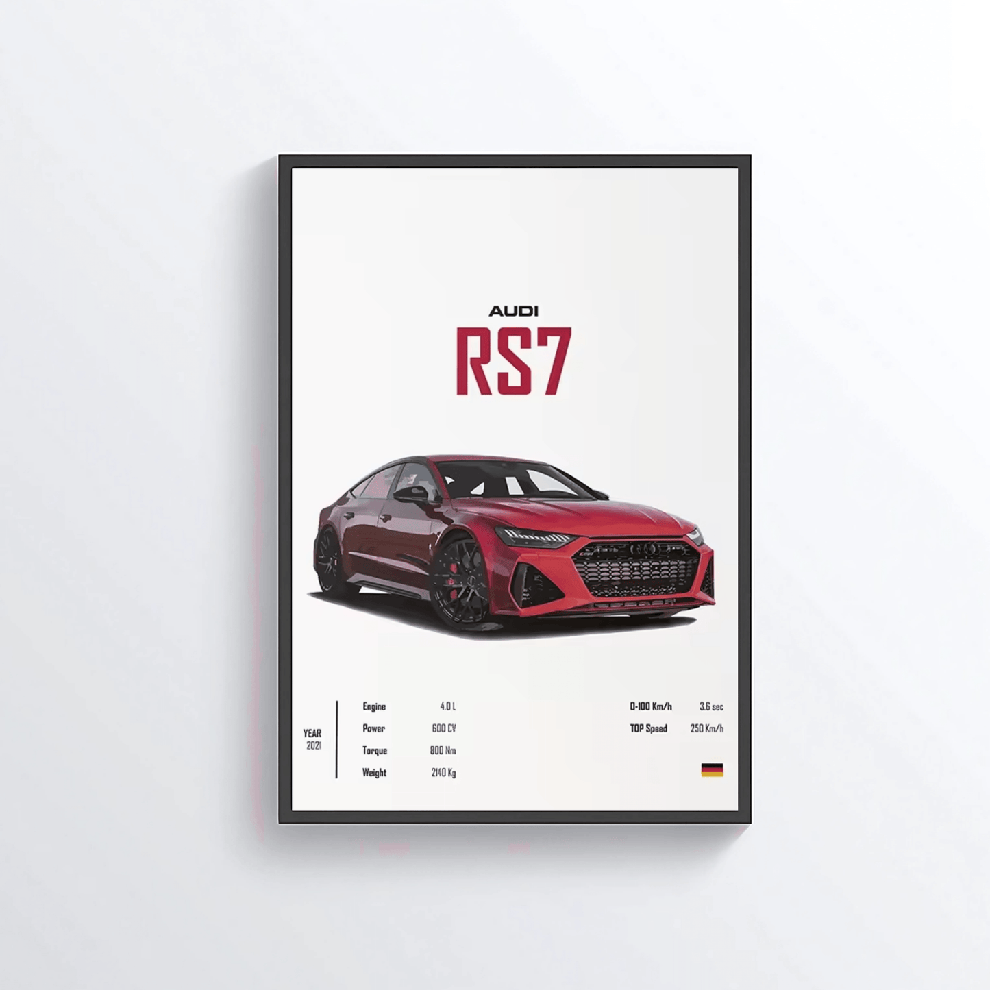 Audi RS7 colored