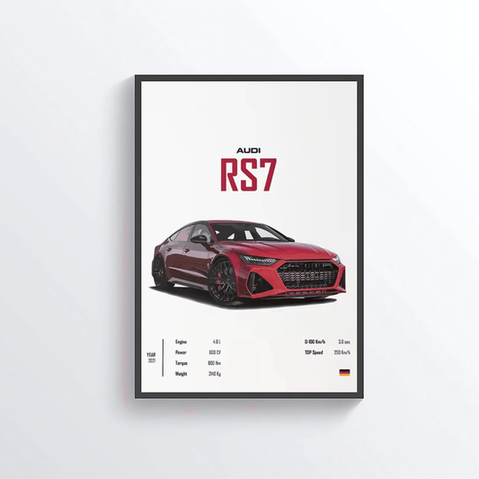 Audi RS7 colored