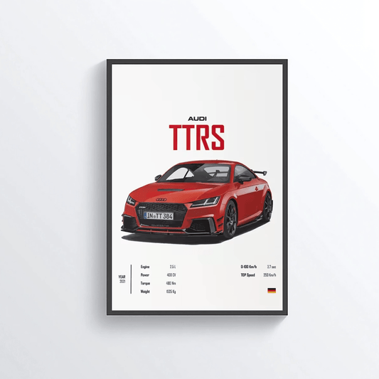 Audi TTRS colored