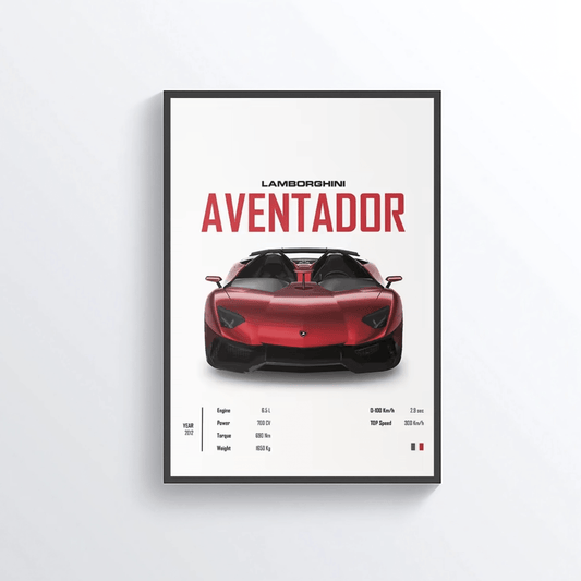 Lamborghini Aventador 2012 colored