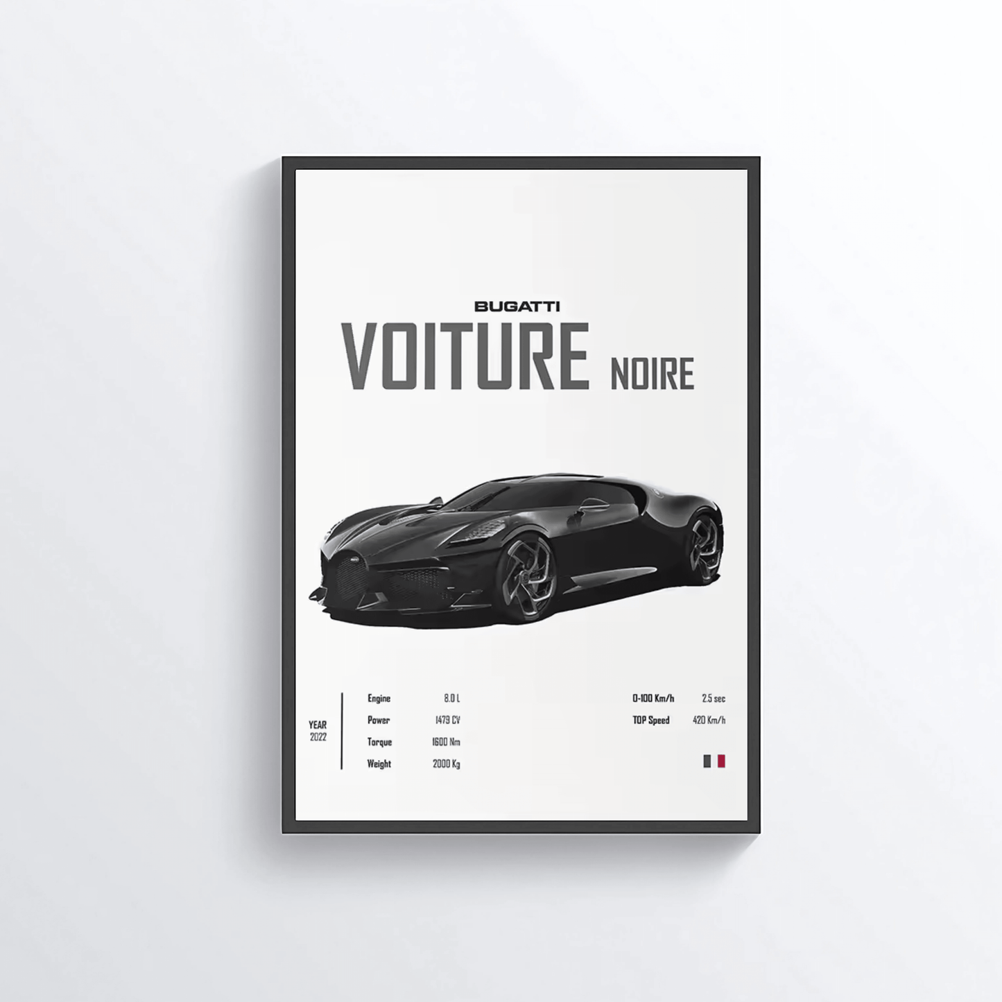 Bugatti Voiture Noire colored