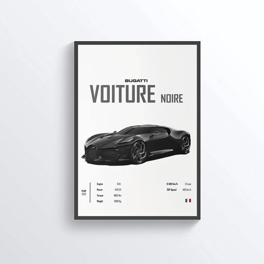 Bugatti Voiture Noire colored