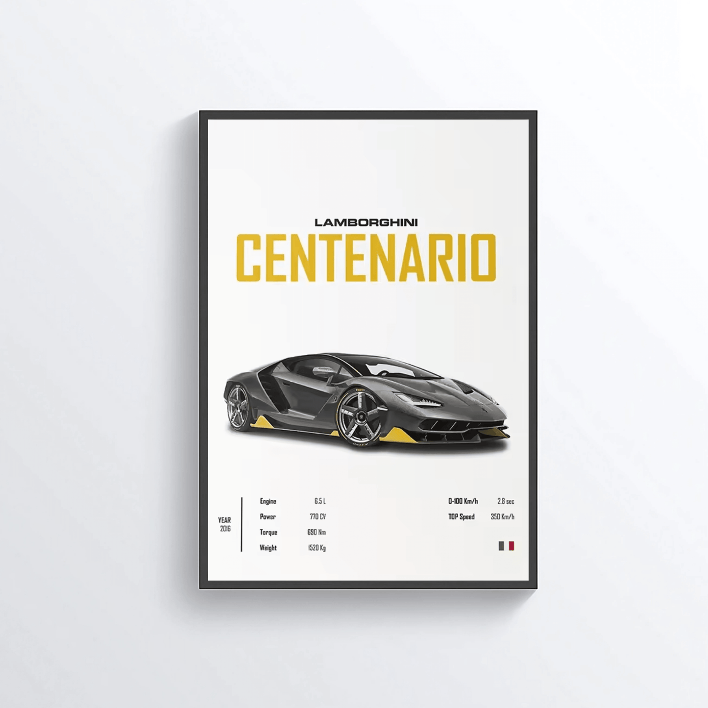 Lamborghini Centenario colored