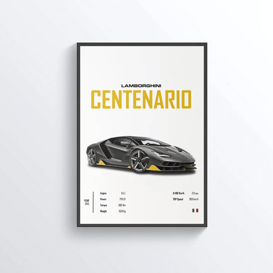 Lamborghini Centenario colored