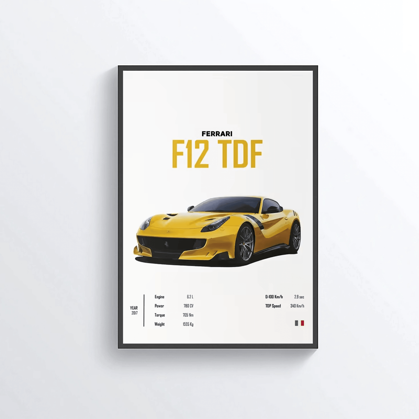 Ferrari F12 TDF colored