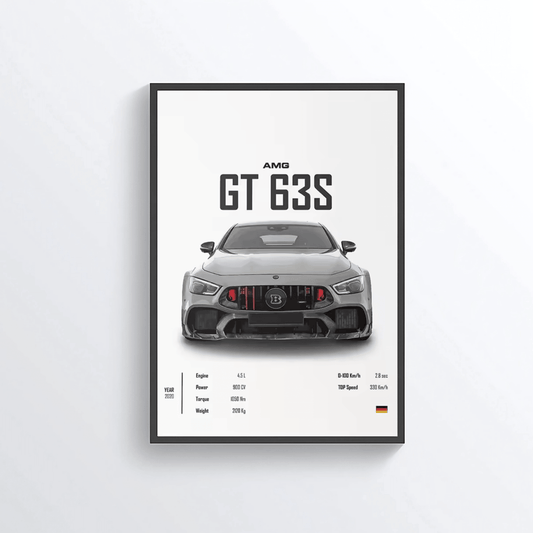 Mercedes BRABUS GT63s colored