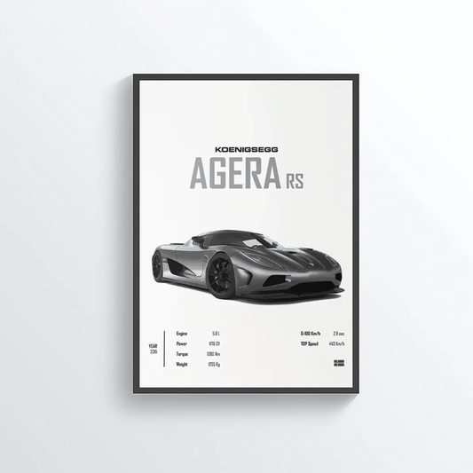 Koenigsegg Agera RS colored