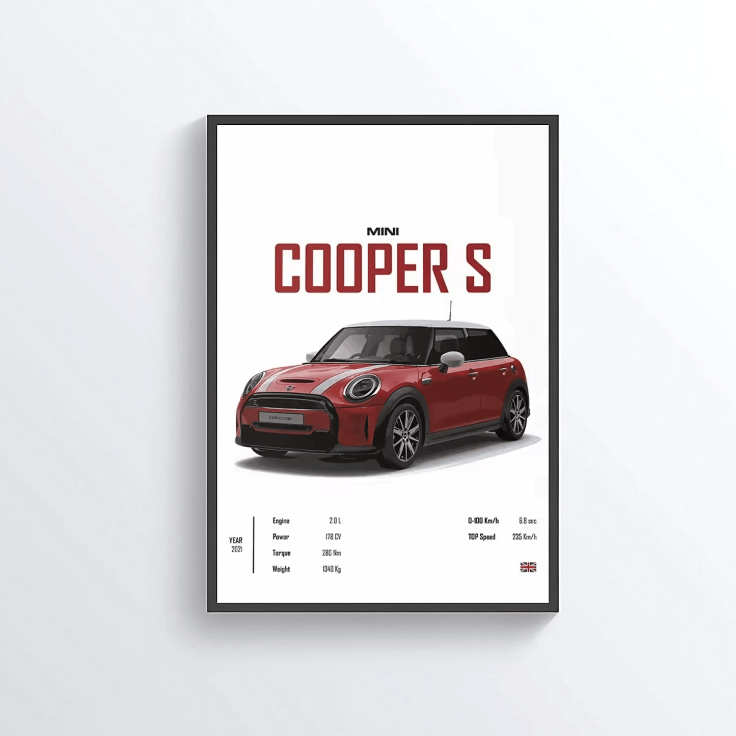 Mini Cooper S colored