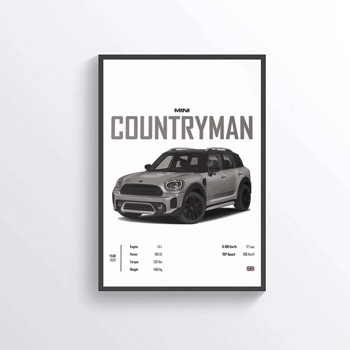 Mini Countryman colored