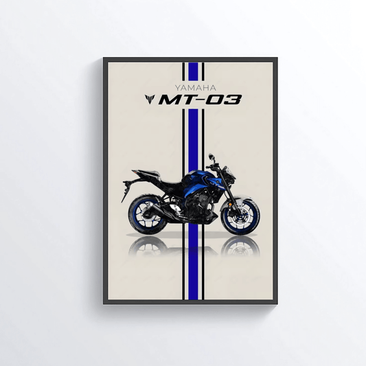 Yamaha MT-03 colored