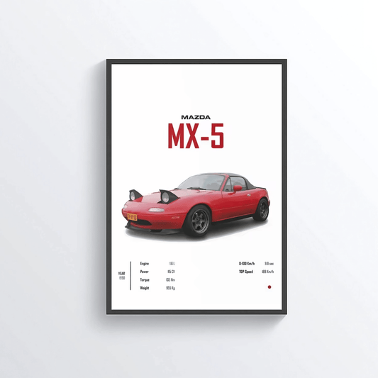 Mazda MX-5 1990 colored