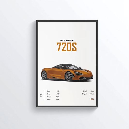 McLaren 720s colored