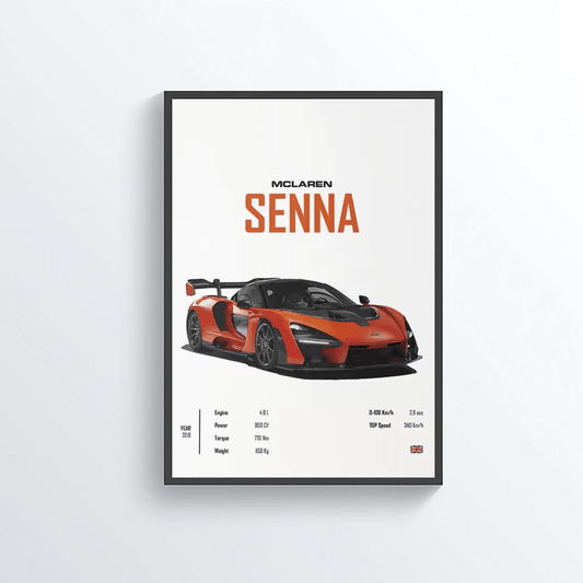 McLaren SENNA colored