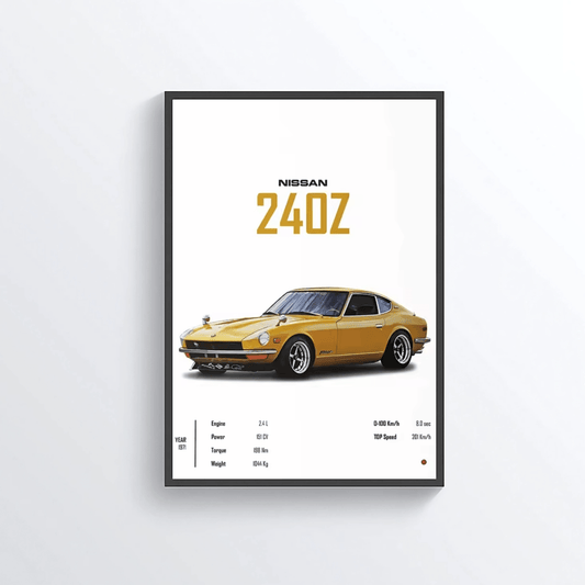 Nissan 240Z colored
