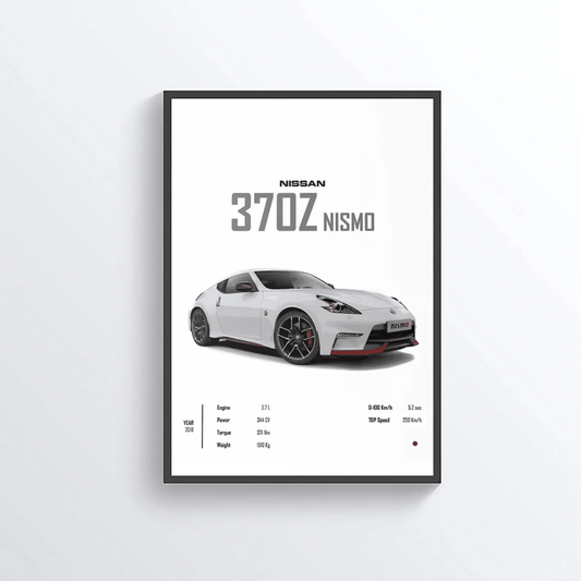 Nissan 370Z Nismo colored