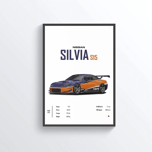 Nissan Silvia S15 2002 colored