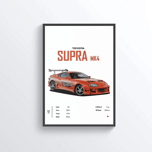 Toyota Supra Mk4 colored