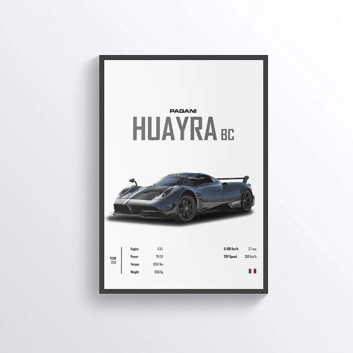 Pagani Huayra BC colored