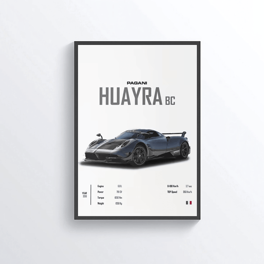 Pagani Huayra BC colored