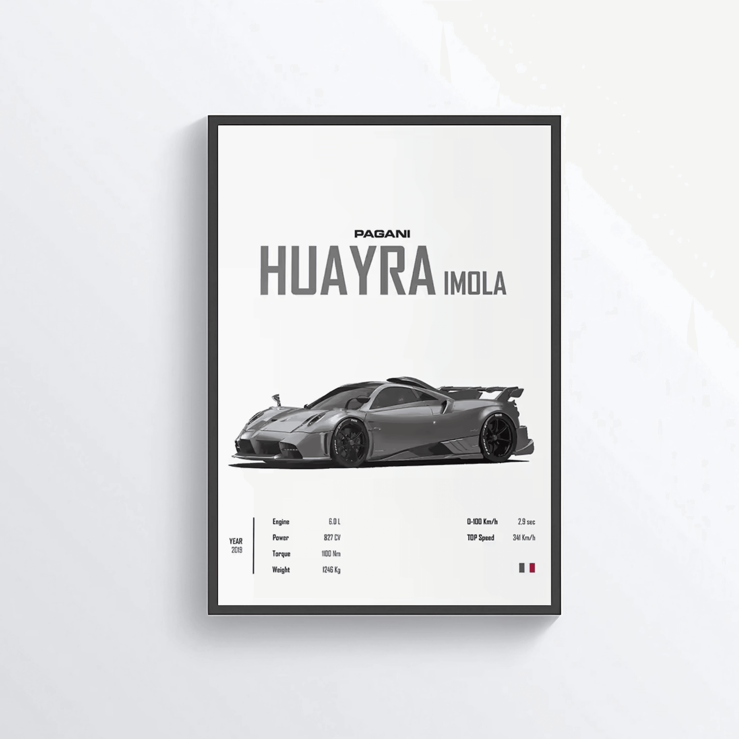 Pagani Huayra Imola colored