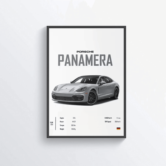 Porsche Panamera colored