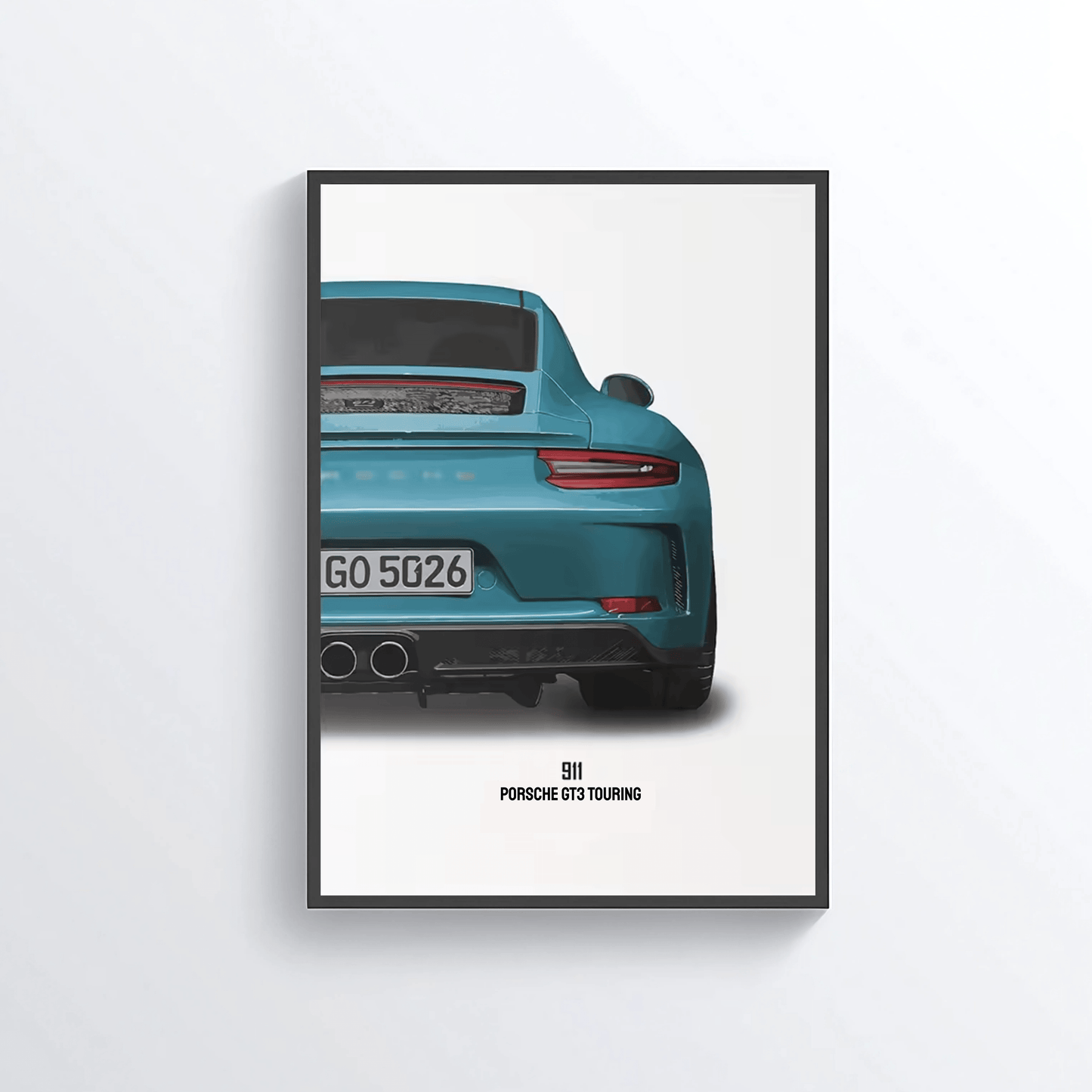 Porsche GT3 Touring colored
