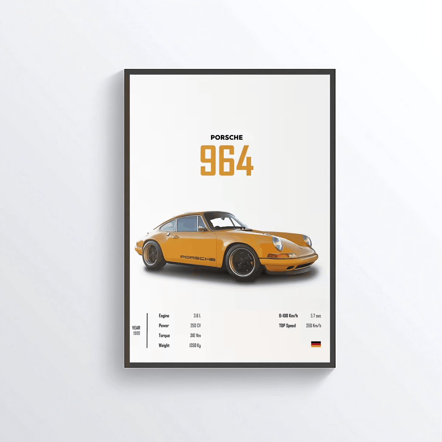 Porsche 964 colored