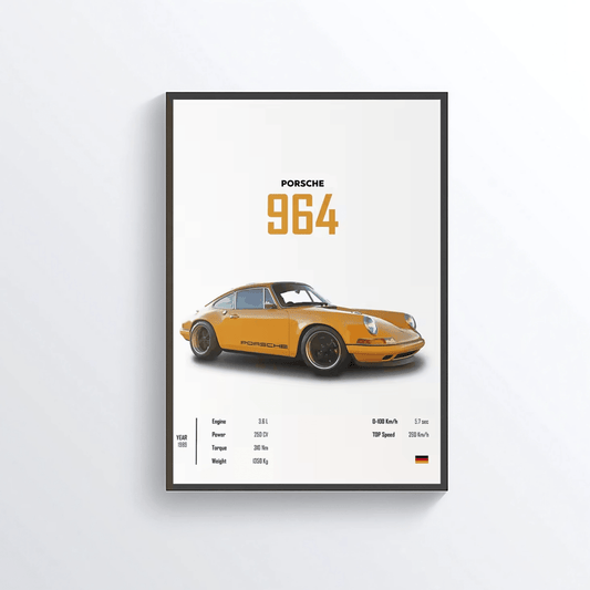 Porsche 964 colored