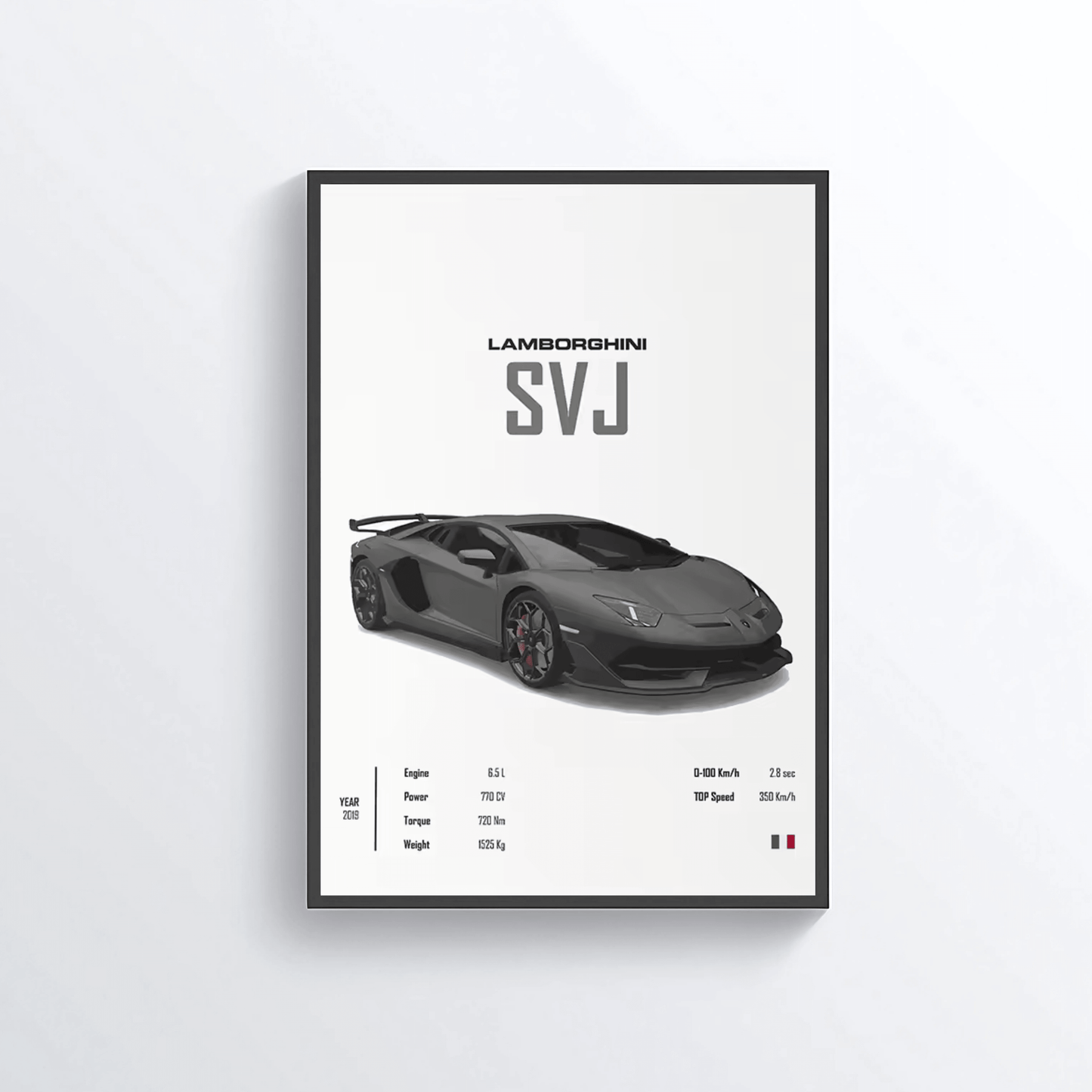 Lamborghini SVJ colored
